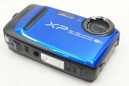 良品 FUJIFILM フジフィルム FinePix XP90 コンパクトデジタルカメラ ブルー 250623k
