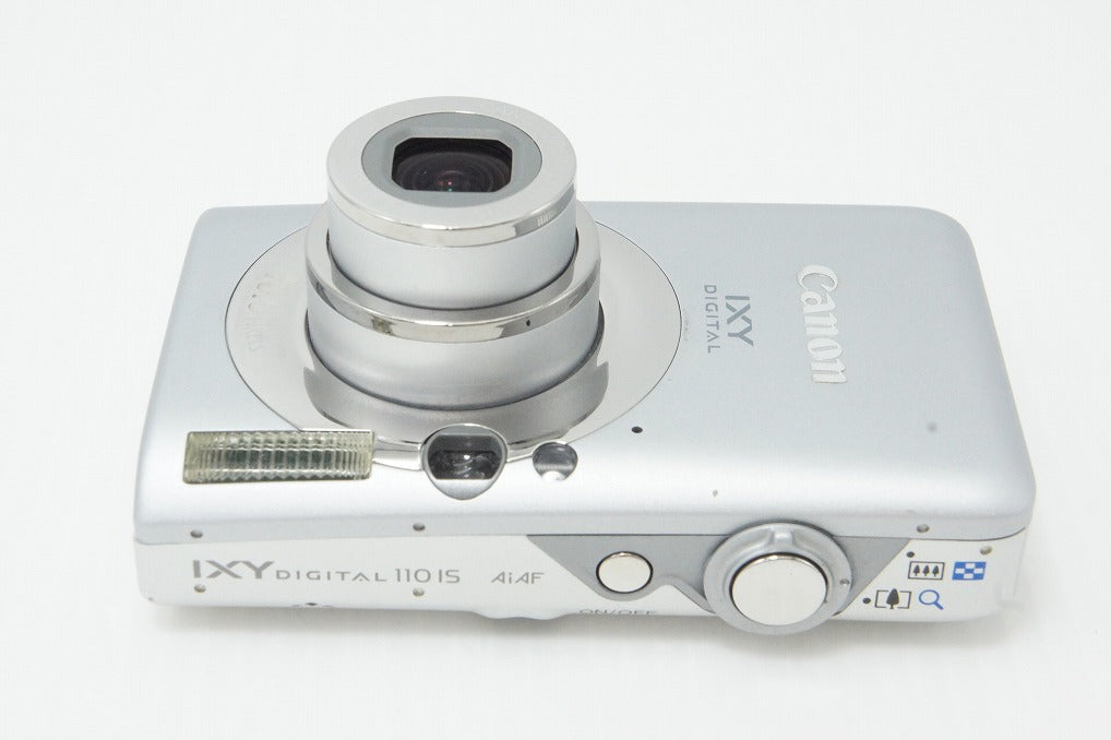 良品 Canon キヤノン IXY DIGITAL 110 IS コンパクトデジタルカメラ シルバー 260608a