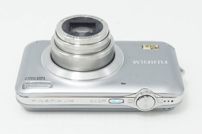 良品 FUJIFILM 富士フイルム FinePix JX200 コンパクトデジタルカメラ シルバー 260928f