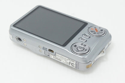 良品 FUJIFILM 富士フイルム FinePix JX200 コンパクトデジタルカメラ シルバー 260928f