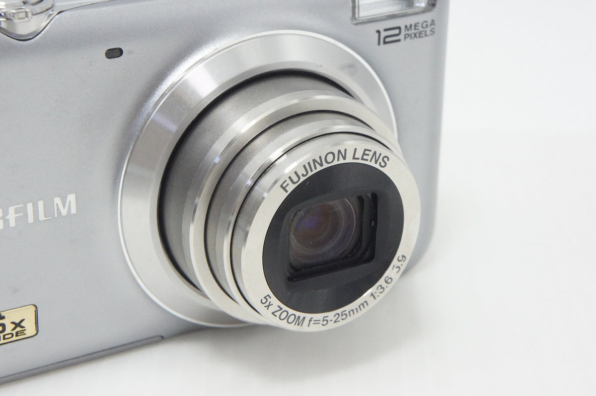 良品 FUJIFILM 富士フイルム FinePix JX200 コンパクトデジタルカメラ シルバー 260928f