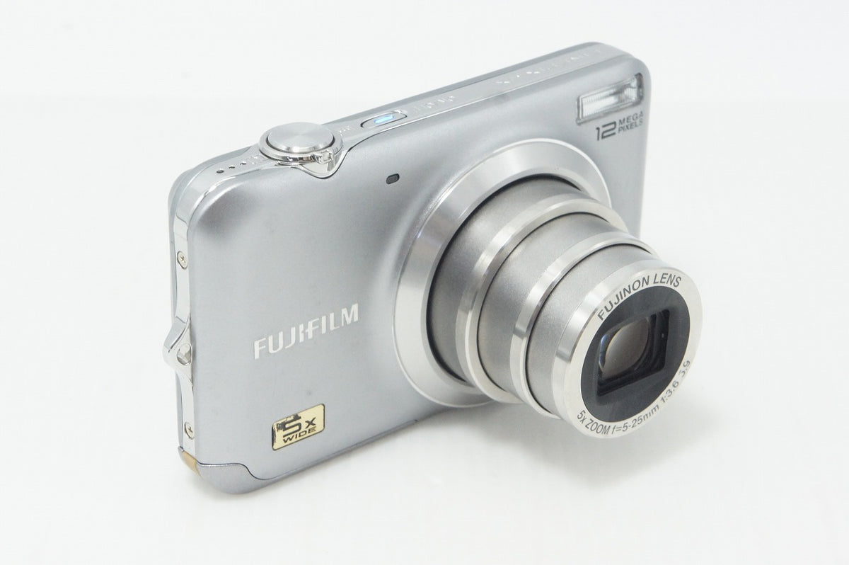 良品 FUJIFILM 富士フイルム FinePix JX200 コンパクトデジタルカメラ シルバー 260928f