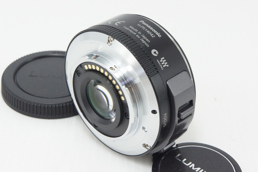 良品 Panasonic LUMIX G X VARIO PZ 14-42mm F3.5-5.6 ASPH. POWER O.I.S. H-PS14042 マイクロフォーサーズ 260608i