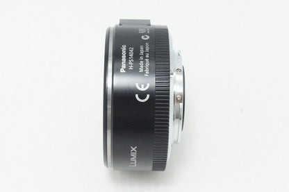 良品 Panasonic LUMIX G X VARIO PZ 14-42mm F3.5-5.6 ASPH. POWER O.I.S. H-PS14042 マイクロフォーサーズ 260608i