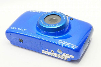 Nikon ニコン COOLPIX S33 コンパクトデジタルカメラ ブルー 250625j