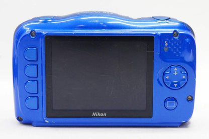 Nikon ニコン COOLPIX S33 コンパクトデジタルカメラ ブルー 250625j