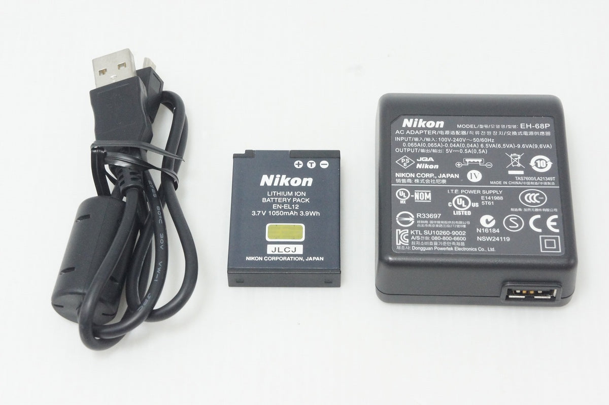 良品 Nikon ニコン COOLPIX S6000 コンパクトデジタルカメラ シャンパンシルバー 260928q