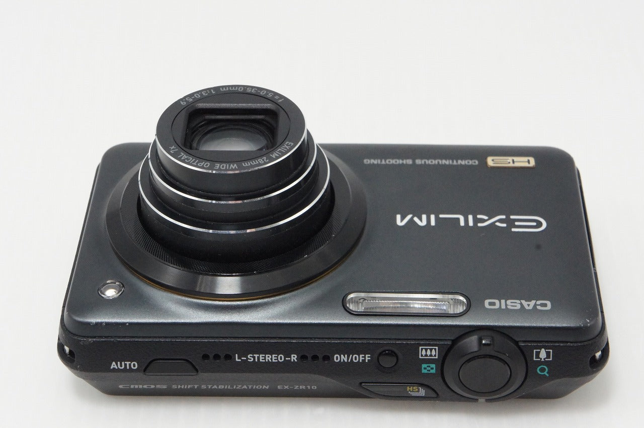 良品 CASIO カシオ EXILIM EX-ZR10 コンパクトデジタルカメラ ブラック 260603e