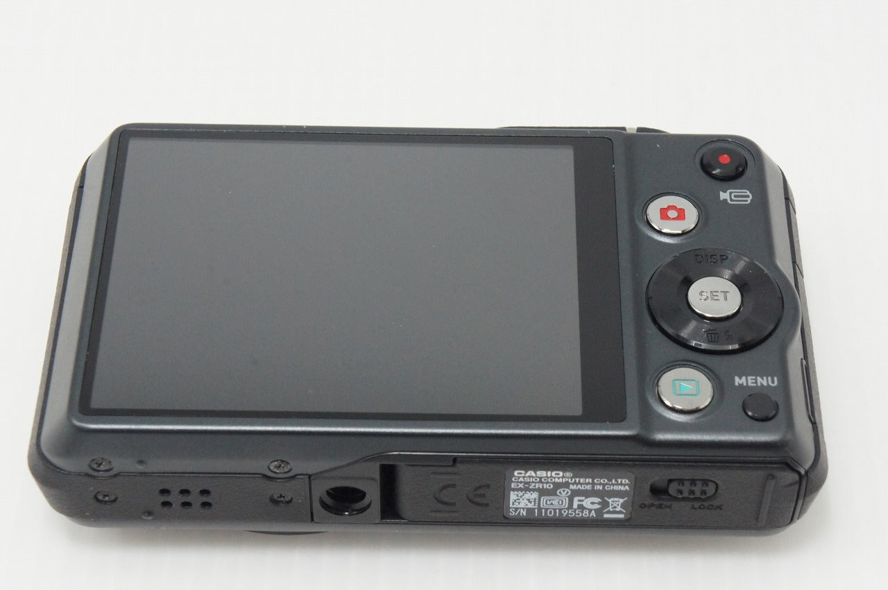 良品 CASIO カシオ EXILIM EX-ZR10 コンパクトデジタルカメラ ブラック 260603e
