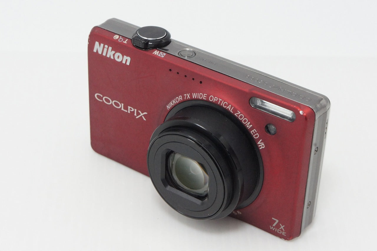 良品 Nikon ニコン COOLPIX S6000 コンパクトデジタルカメラ フラッシュレッド 260408n