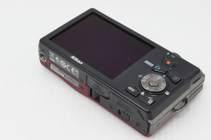 良品 Nikon ニコン COOLPIX S6000 コンパクトデジタルカメラ フラッシュレッド 260408n