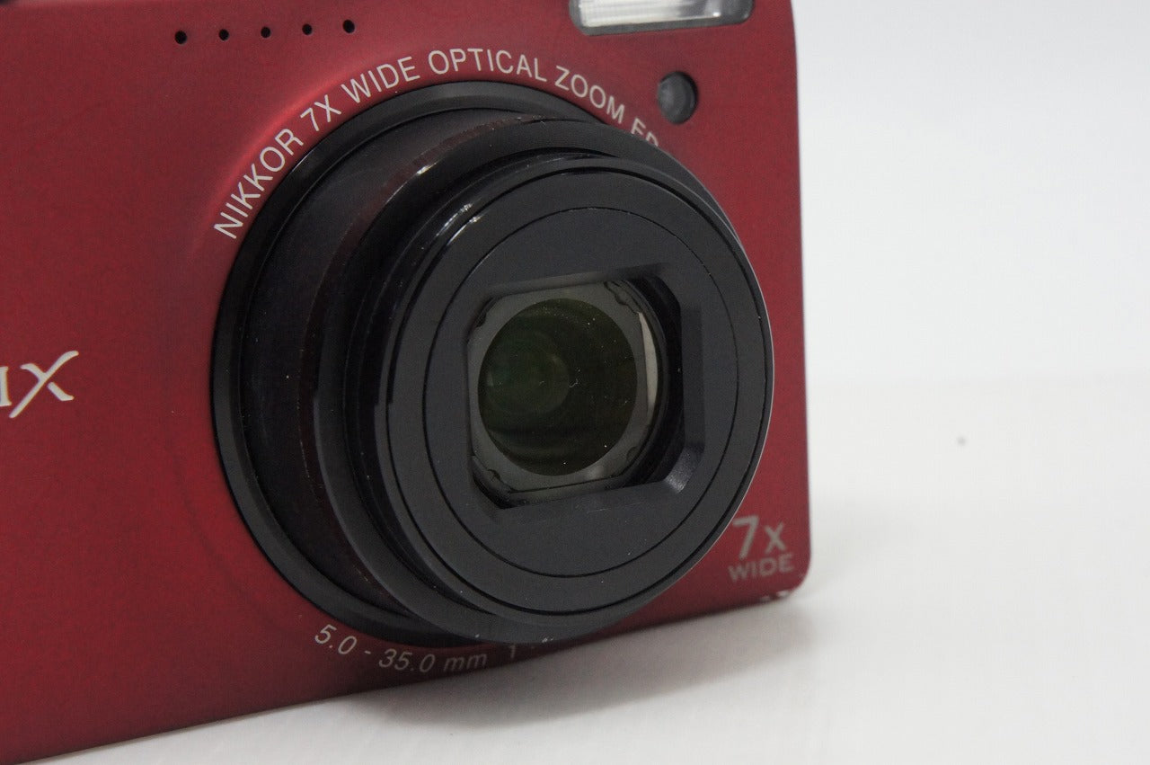 良品 Nikon ニコン COOLPIX S6000 コンパクトデジタルカメラ フラッシュレッド 260408n