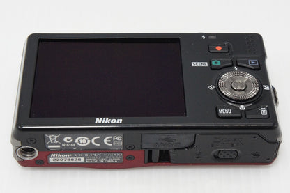 良品 Nikon ニコン COOLPIX S6000 コンパクトデジタルカメラ フラッシュレッド 260408n