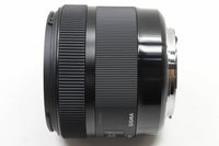 美品 SIGMA シグマ Art 30mm F1.4 DC HSM Canon EFマウント APS-C 単焦点レンズ フード付 250116p