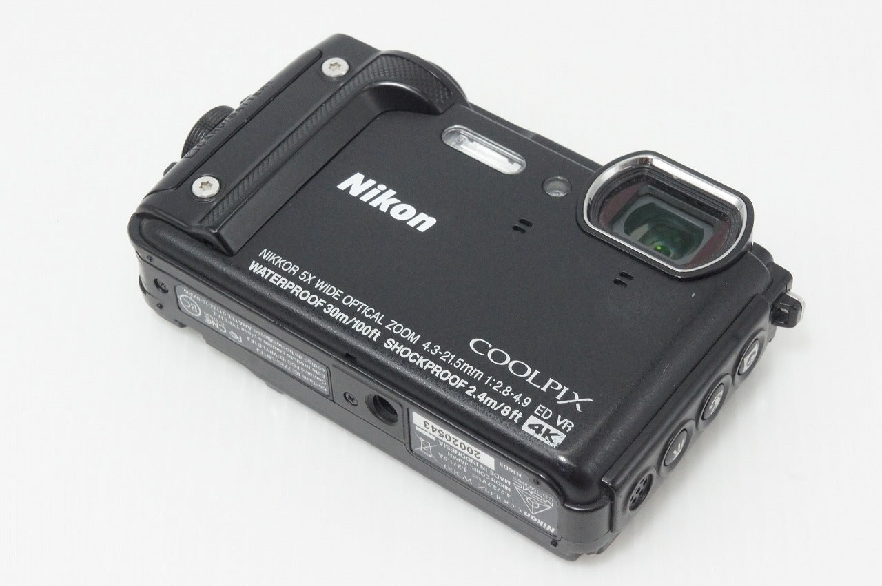 良品 Nikon ニコン COOLPIX W300 コンパクトデジタルカメラ ブラック 260603s