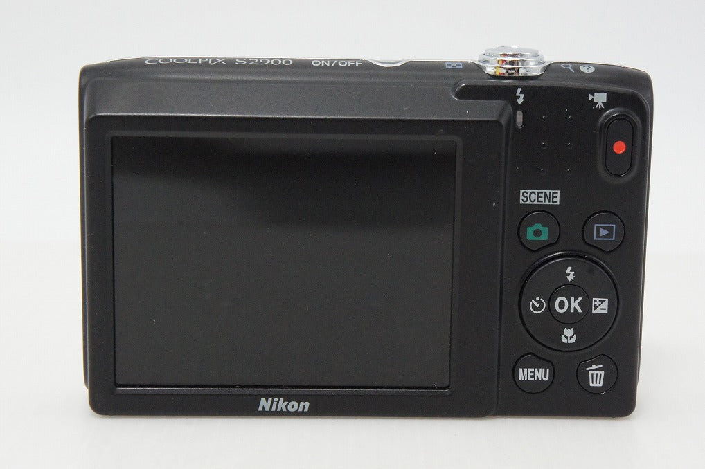 Nikon COOLPIX S2900 Compact Digital Camera Red, with Original Box 260408j