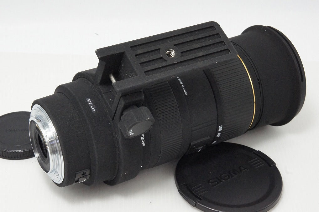 SIGMA シグマ AF APO 50-500mm F4-6.3 EX DG HSM フォーサーズ ズームレンズ フード付 260605g
