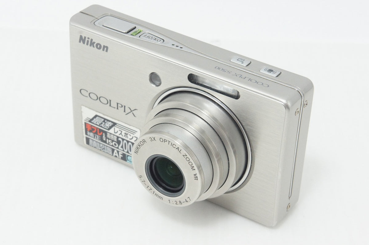 訳あり Nikon ニコン COOLPIX S500 コンパクトデジタルカメラ シルバー 260930u