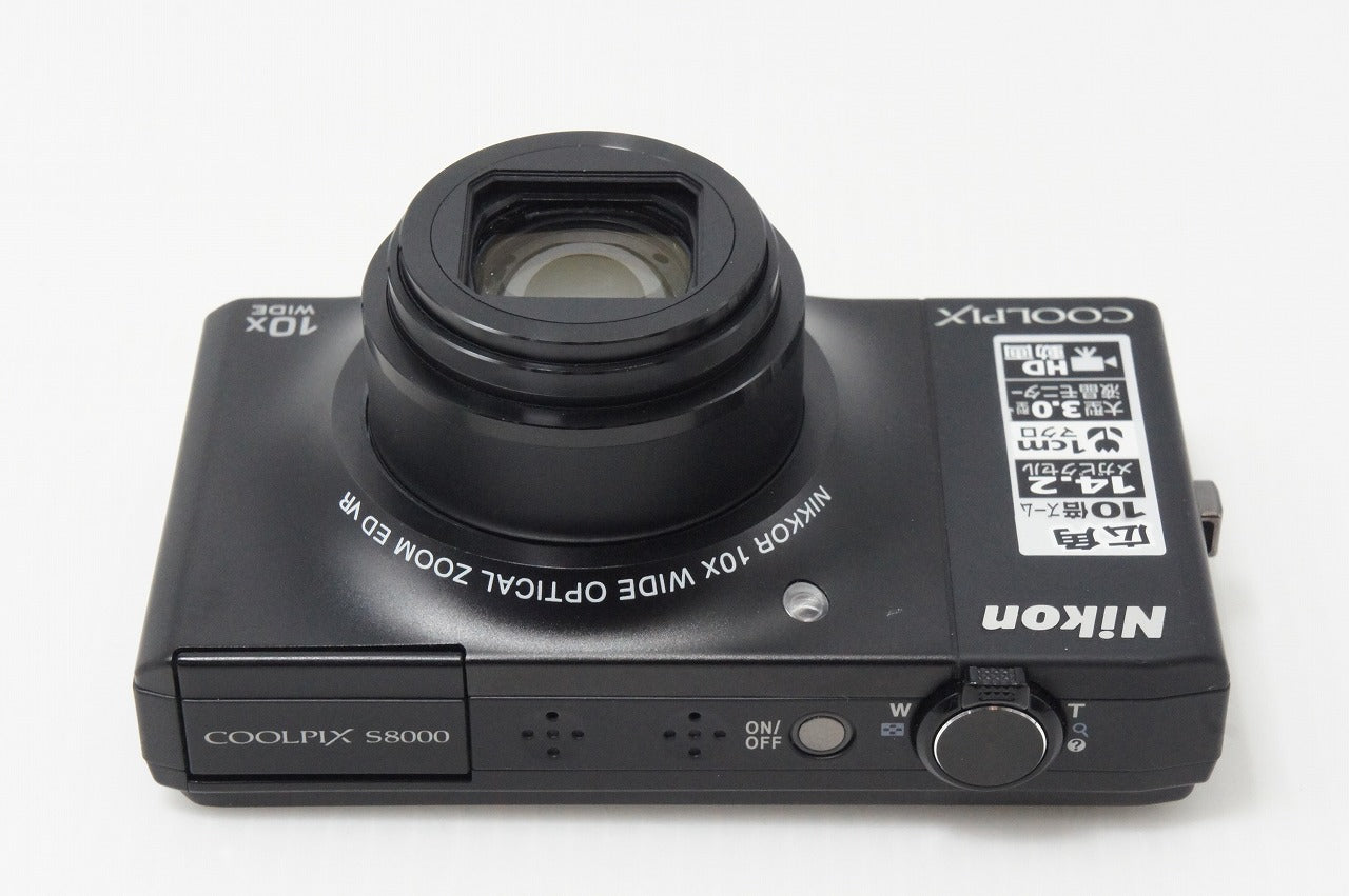 美品 Nikon ニコン COOLPIX S8000 コンパクトデジタルカメラ ブラック 260603h