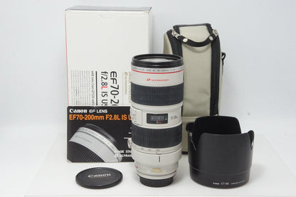 Canon EF 70-200mm F2.8L IS USM Full-Frame Zoom Lens with Hood and Original Box 260409l