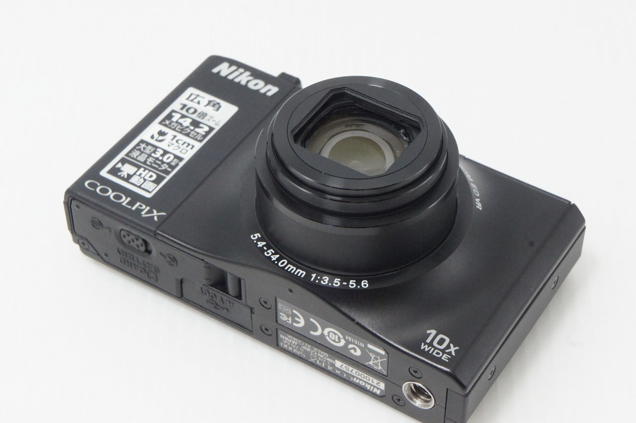 美品 Nikon ニコン COOLPIX S8000 コンパクトデジタルカメラ ブラック 260603h