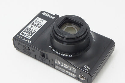 美品 Nikon ニコン COOLPIX S8000 コンパクトデジタルカメラ ブラック 260603h