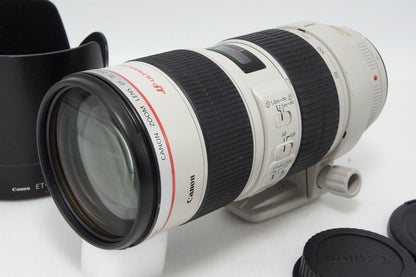 Canon EF 70-200mm F2.8L IS USM Full-Frame Zoom Lens with Hood and Original Box 260409l