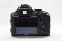 良品 Nikon ニコン D3300 ボディ + AF-S DX 18-55 VR II レンズキット デジタル一眼レフ 240330d