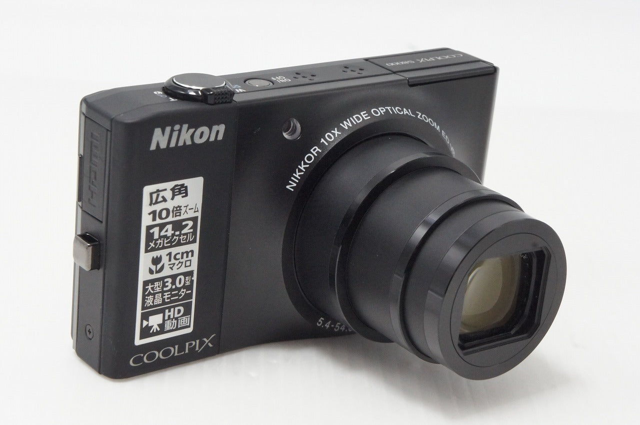 美品 Nikon ニコン COOLPIX S8000 コンパクトデジタルカメラ ブラック 260603h