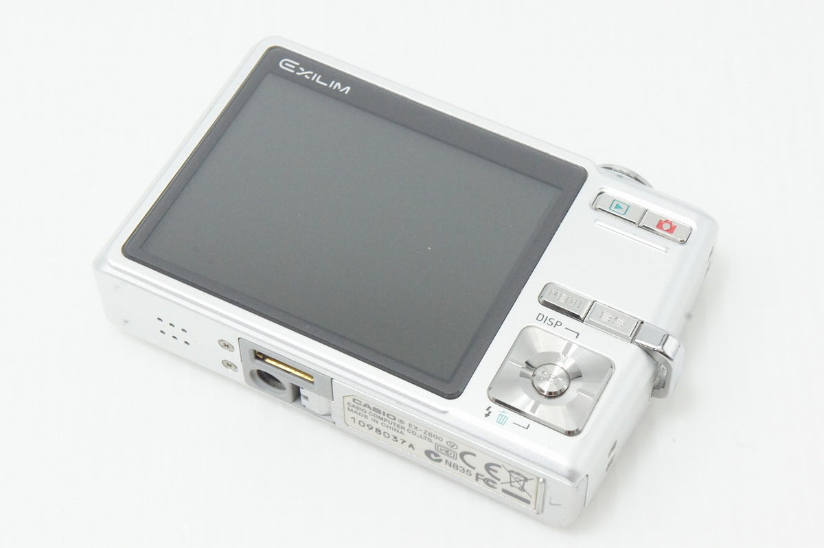 CASIO カシオ EXILIM EX-Z600 コンパクトデジタルカメラ シルバー 260608d