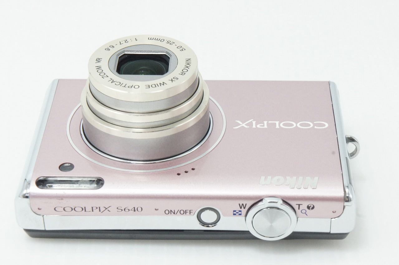 良品 Nikon ニコン COOLPIX S640 コンパクトデジタルカメラ プレシャスピンク 260603n