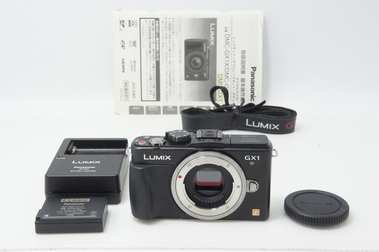 Panasonic パナソニック LUMIX DMC-GX1 ボディ ミラーレス一眼カメラ エスプリブラック 260608g
