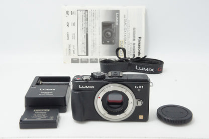 Panasonic パナソニック LUMIX DMC-GX1 ボディ ミラーレス一眼カメラ エスプリブラック 260608g