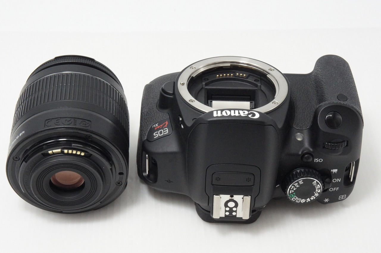 良品 Canon キヤノン EOS Kiss X6i + EF-S 18-55 IS II レンズキット デジタル一眼レフカメラ 260603am