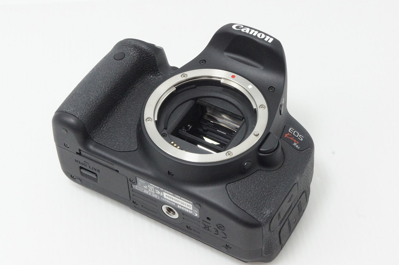良品 Canon キヤノン EOS Kiss X6i + EF-S 18-55 IS II レンズキット デジタル一眼レフカメラ 260603am
