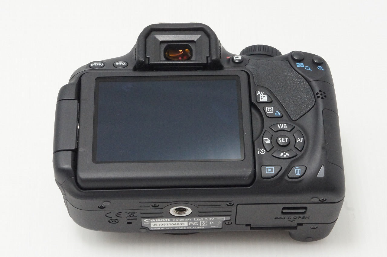 良品 Canon キヤノン EOS Kiss X6i + EF-S 18-55 IS II レンズキット デジタル一眼レフカメラ 260603am
