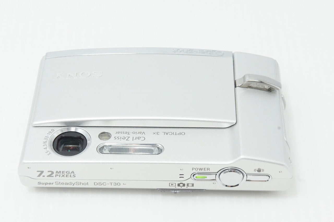 SONY ソニー DSC-T30 コンパクトデジタルカメラ シルバー 260609d