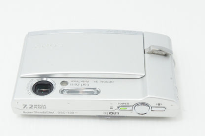 SONY ソニー DSC-T30 コンパクトデジタルカメラ シルバー 260609d