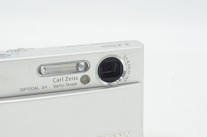 SONY ソニー DSC-T30 コンパクトデジタルカメラ シルバー 260609d