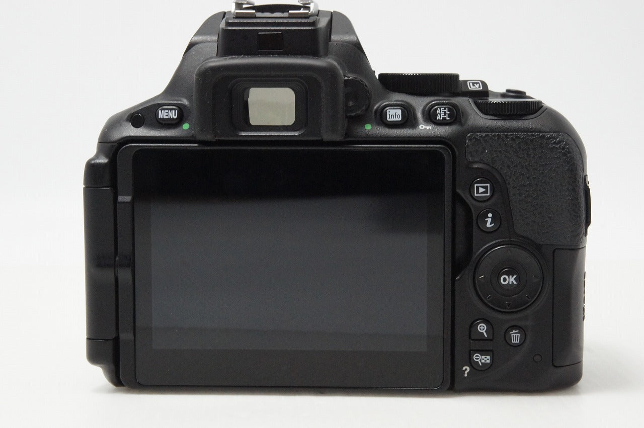 美品 Nikon ニコン D5500 ボディ + AF-S DX 18-55mm VR II レンズキット デジタル一眼レフカメラ ブラック 260609a