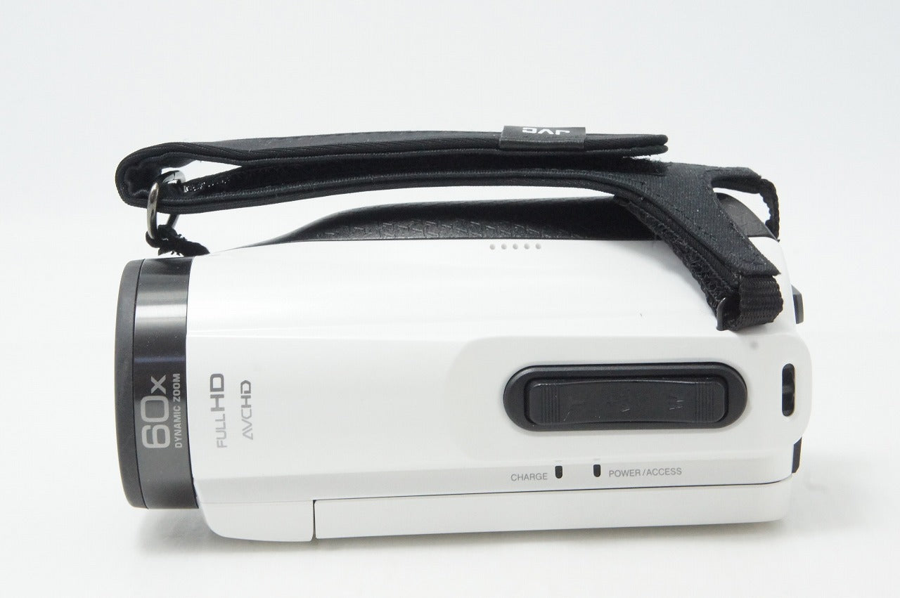美品 JVC ケンウッド GZ-F270 デジタルビデオカメラ ホワイト 元箱付