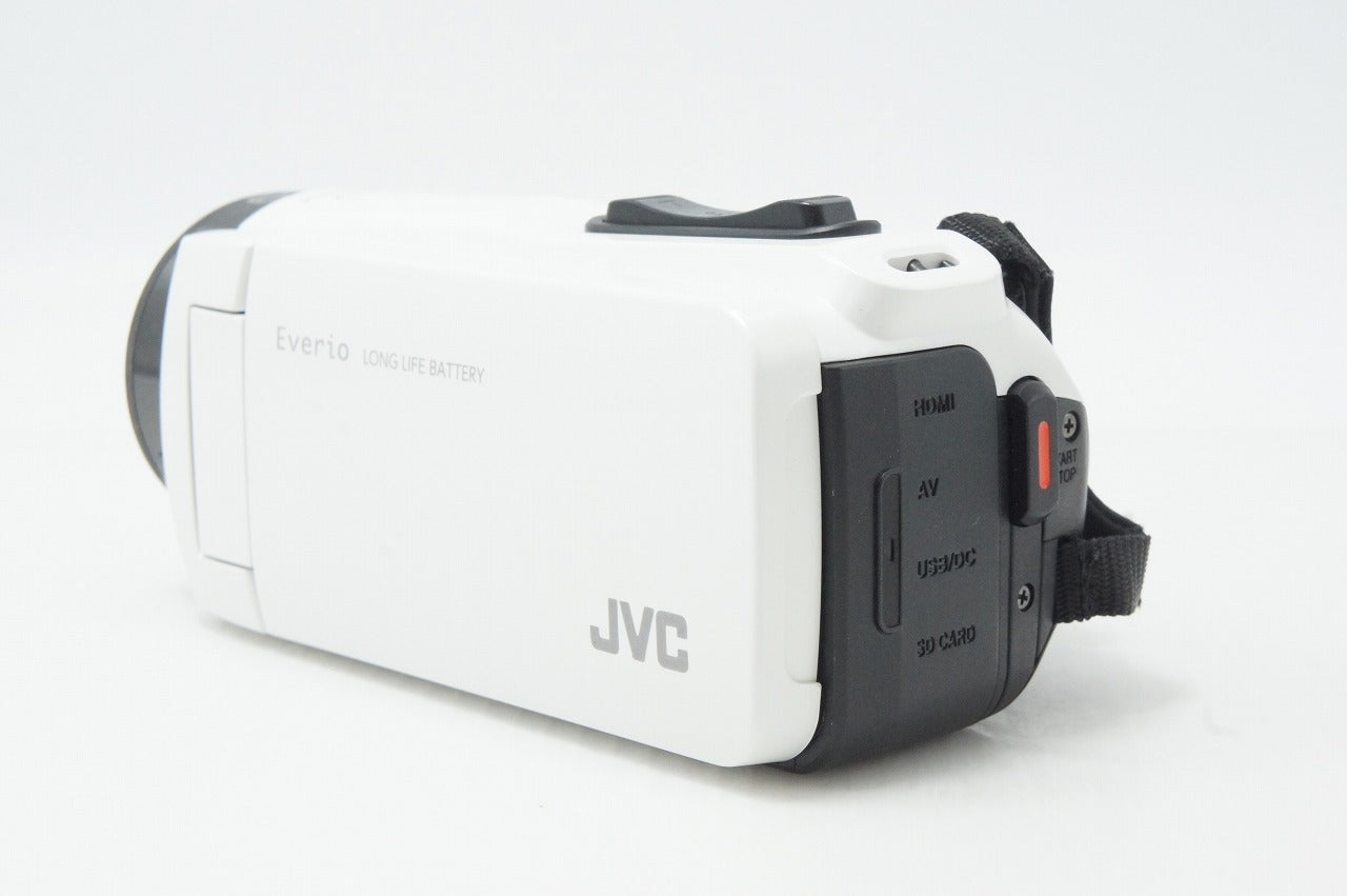 美品 JVC ケンウッド GZ-F270 デジタルビデオカメラ ホワイト 元箱付