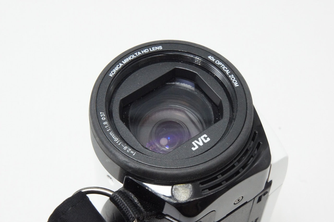 美品 JVC ケンウッド GZ-F270 デジタルビデオカメラ ホワイト 元箱付 260609i