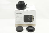 美品 TAMRON タムロン SP 45mm F1.8 Di VC USD F013 Nikon Fマウント フルサイズ 元箱付 240402b