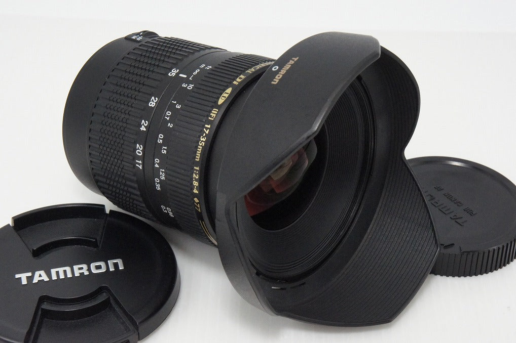 美品 TAMRON タムロン SP AF 17-35mm F2.8-4 Di LD ASPHERICAL IF A05 Canon キヤノン EFマウント フード付 260409o