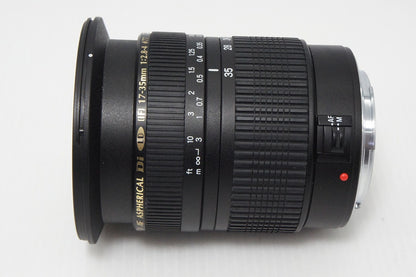 美品 TAMRON タムロン SP AF 17-35mm F2.8-4 Di LD ASPHERICAL IF A05 Canon キヤノン EFマウント フード付 260409o