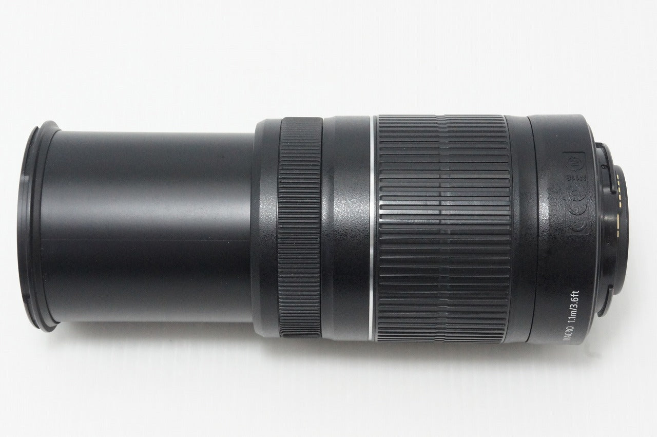 良品 Canon キヤノン EF-S 55-250mm F4-5.6 IS II APS-C ズームレンズ 260610aa