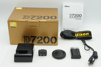 良品 Nikon ニコン D7200 ボディ デジタル一眼レフカメラ 元箱付 260305v