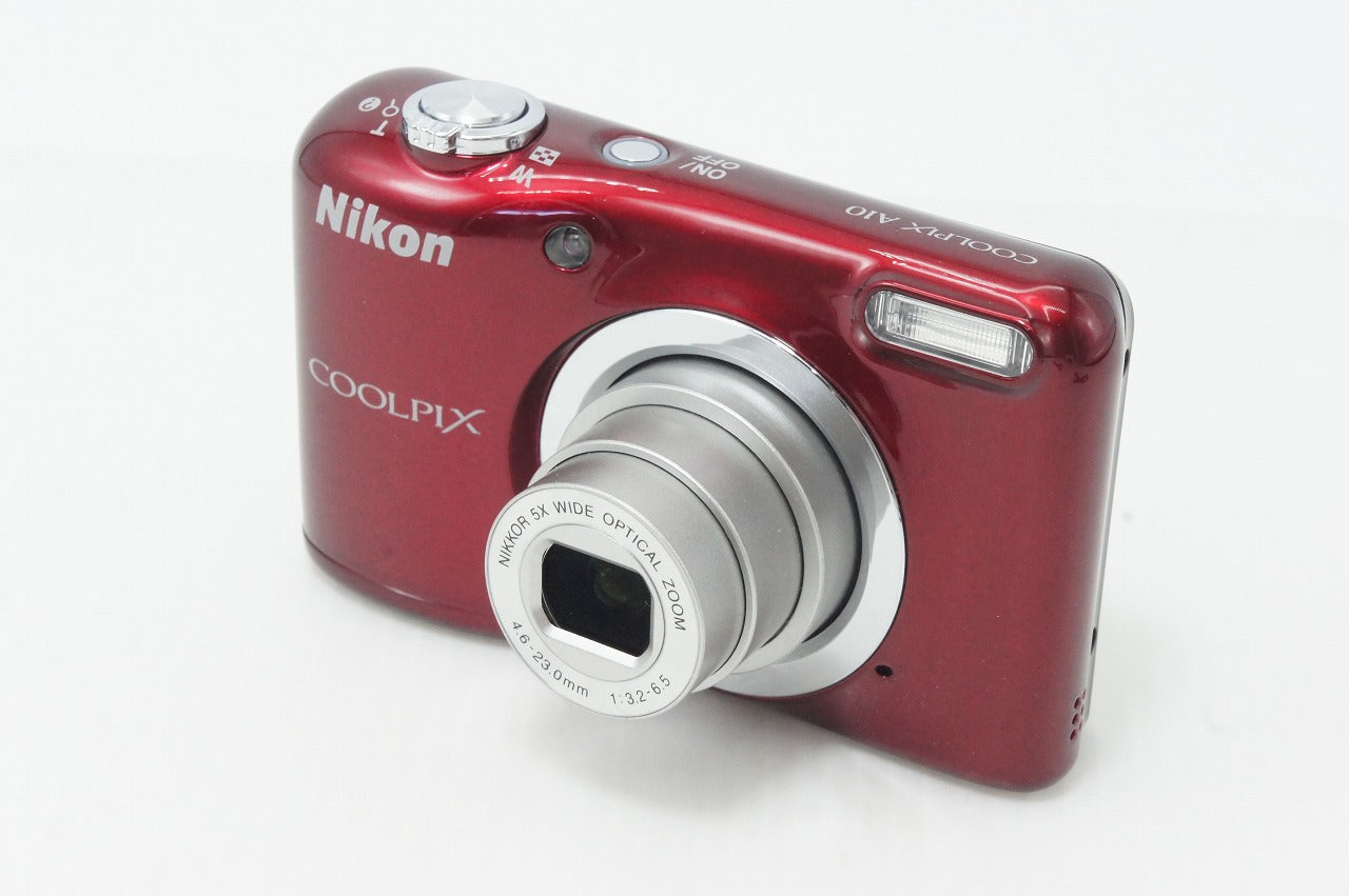 良品 Nikon ニコン COOLPIX A10 コンパクトデジタルカメラ レッド