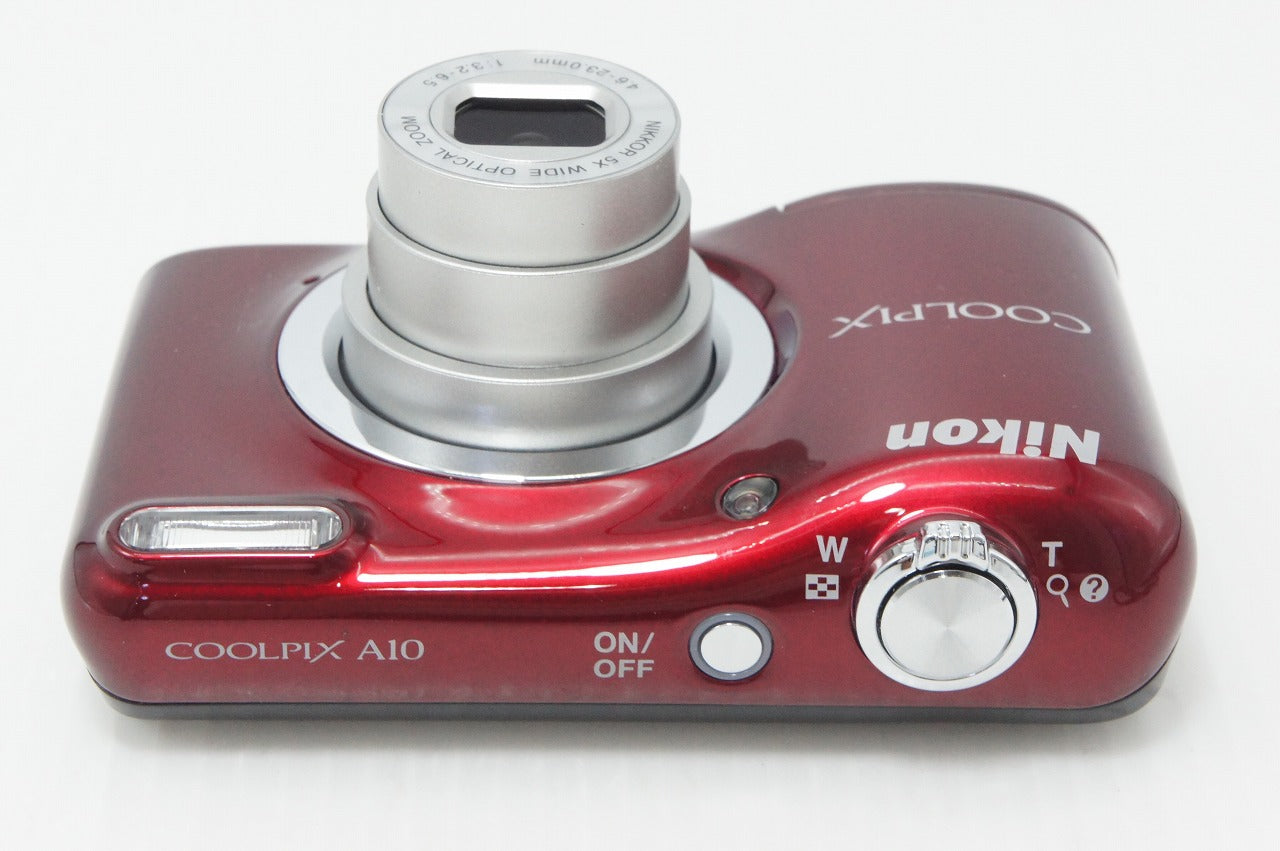 良品 Nikon ニコン COOLPIX A10 コンパクトデジタルカメラ レッド